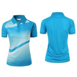 Clovery - Women's Casual Cool Max Golf Shirt Short Sleeve Size Small